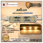 LED Module Brilux Samsung Korea SMD 5630 | 3 Mata - Warm White